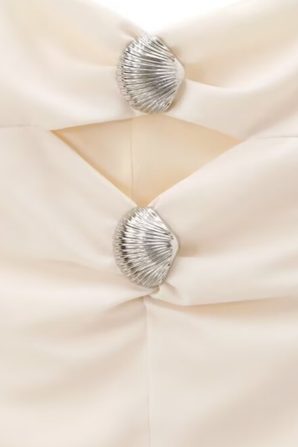 Seashell Trimmed Halterneck Top