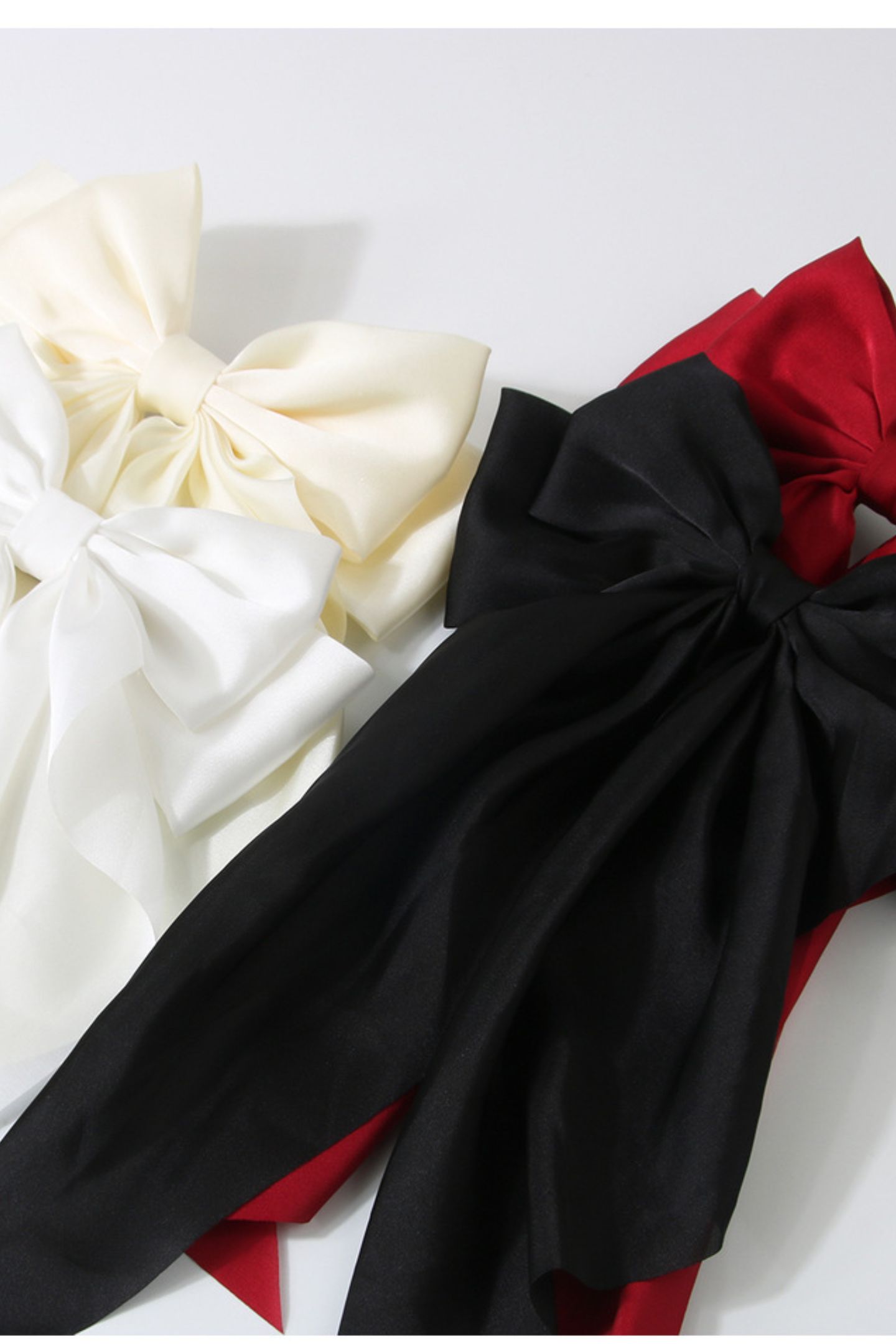 Sicily Satin Bowknot Hair Clip