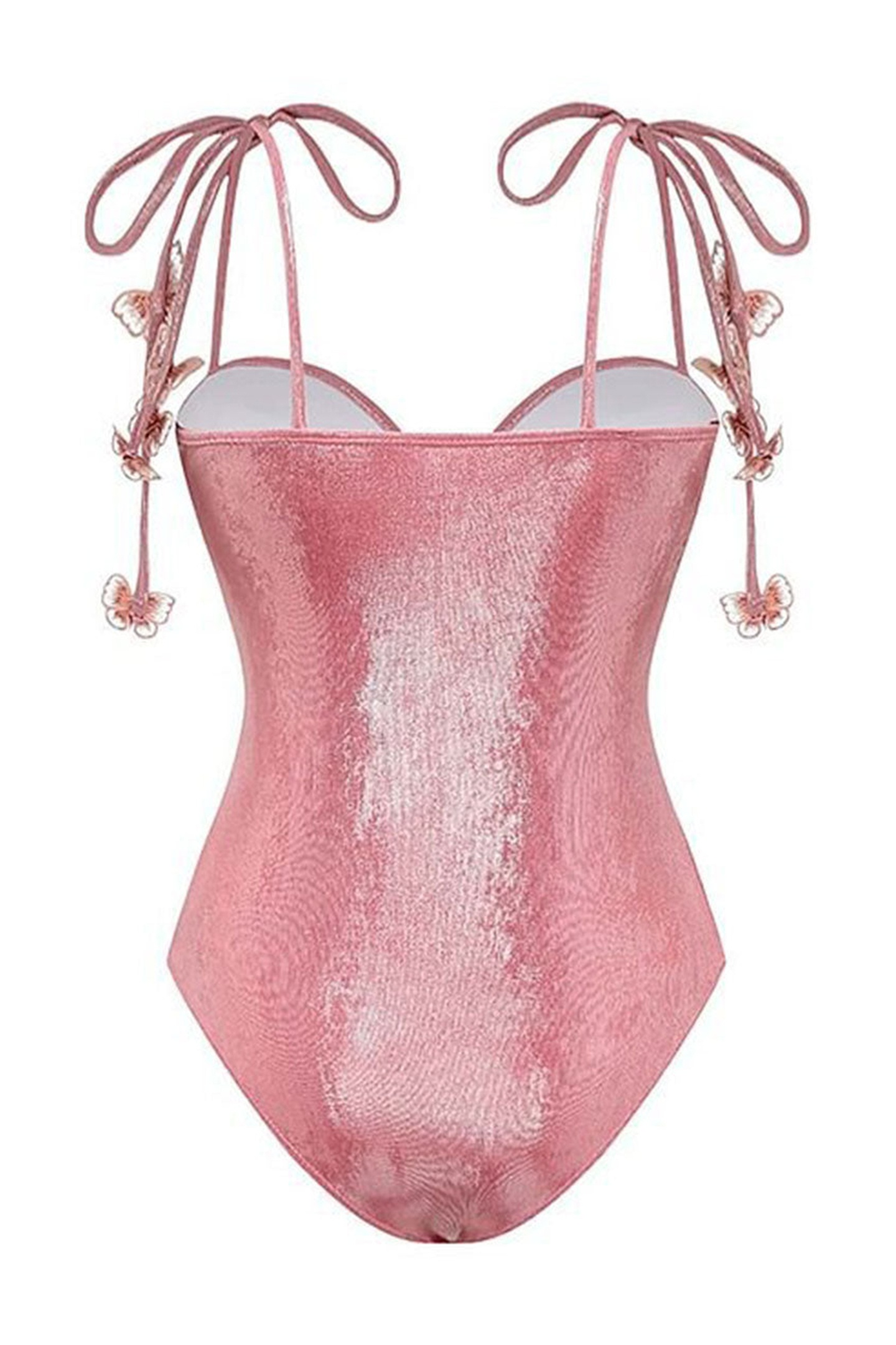 Salome Butterfly Applique Two-pieces Swim Set